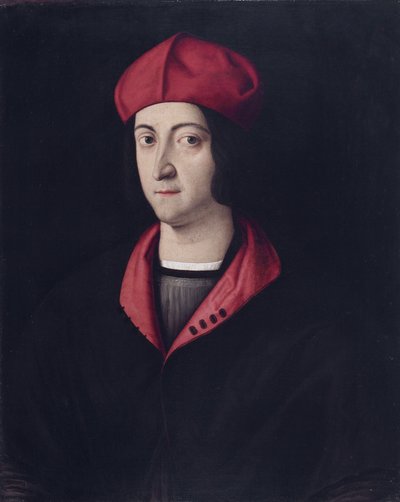 Cardinal Ippolito d’Este (1479–1520) by Bartolomeo Veneto